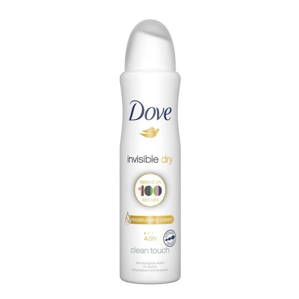 Dove 48h Anti-Perspirant Deodorant Spray 150ml - Invisible Dry