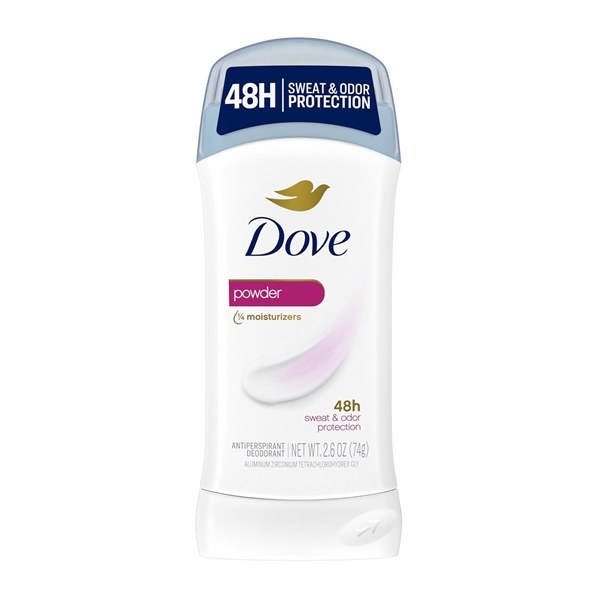Dove 1/4 Moisturizers Deodorant Stick 2.6oz - Powder