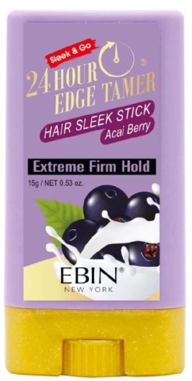 Ebin 24 Hour Edge Tamer Wax Stick Acai Berry 0.53oz