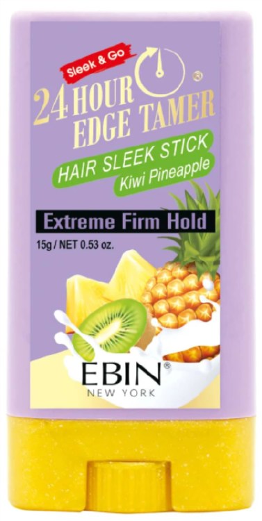 Ebin 24 Hour Edge Tamer Wax Stick Kiwi Pineapple 0.53oz