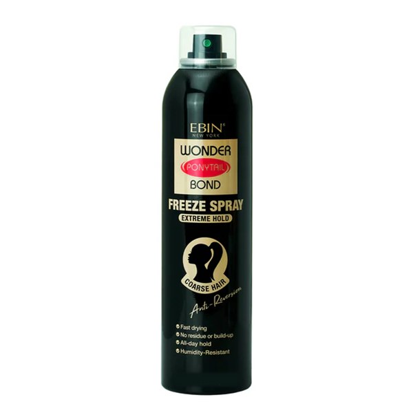 EBIN Wonder Ponytail Bond Freeze Spray 8oz - Extreme Hold