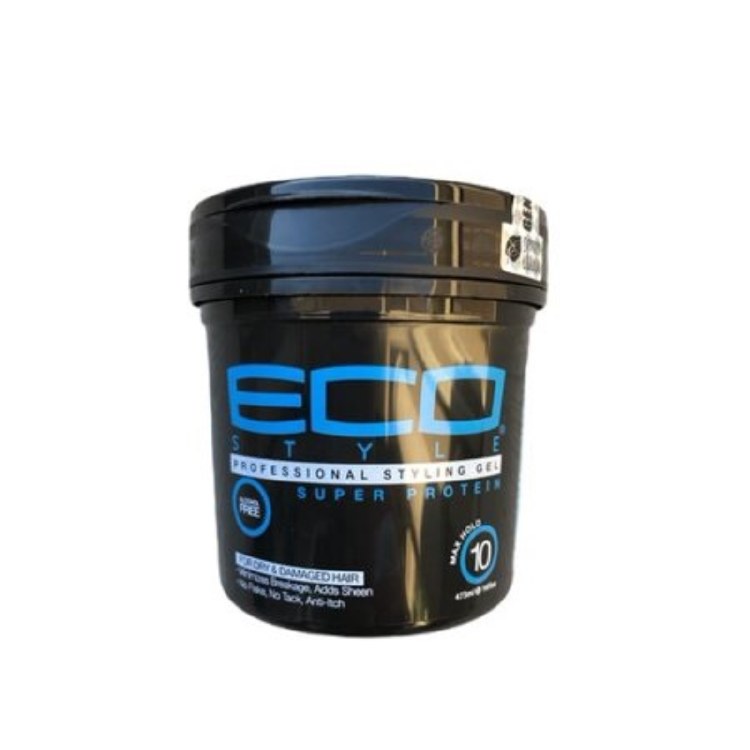 Eco Style Super Protein Hair Maximum Hold Black 16oz