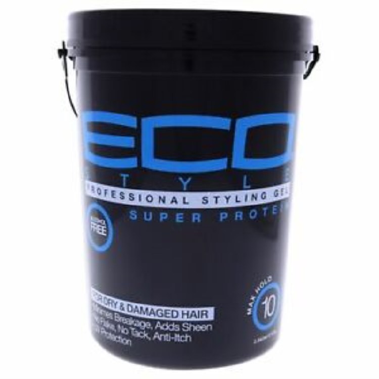Eco Style Super Protein Hair Maximum Hold Black 5 Lb