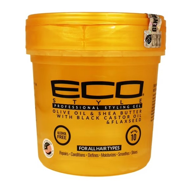 Eco Style Gold Olive Oil & Shea Butter Styling Gel 8oz