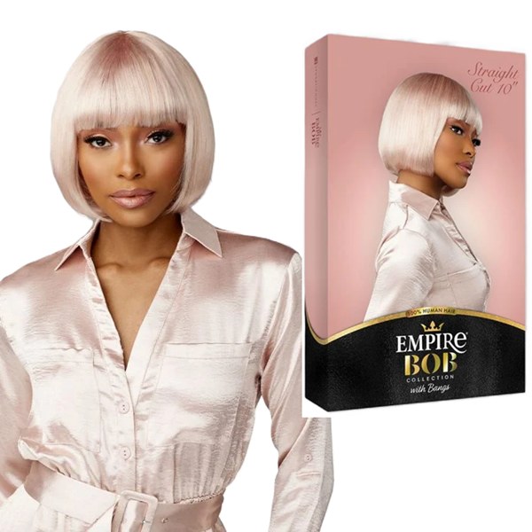 Empire Bob Wig - Straight Cut 10 inch -  # 1B
