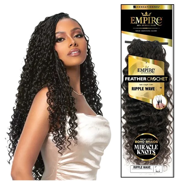 Empire Feather Crochet - Ripple Wave 12 Inch - # 1B