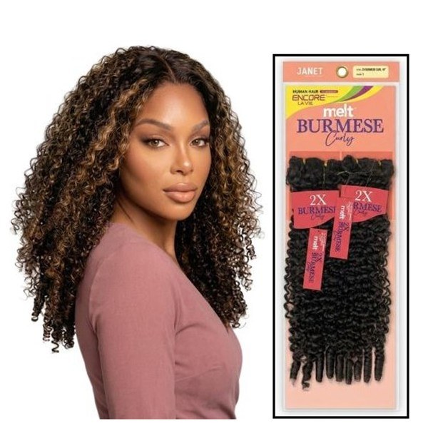 Encore La Vie Melt 2x Burmese Curly Wvg 18 Inch - # 1