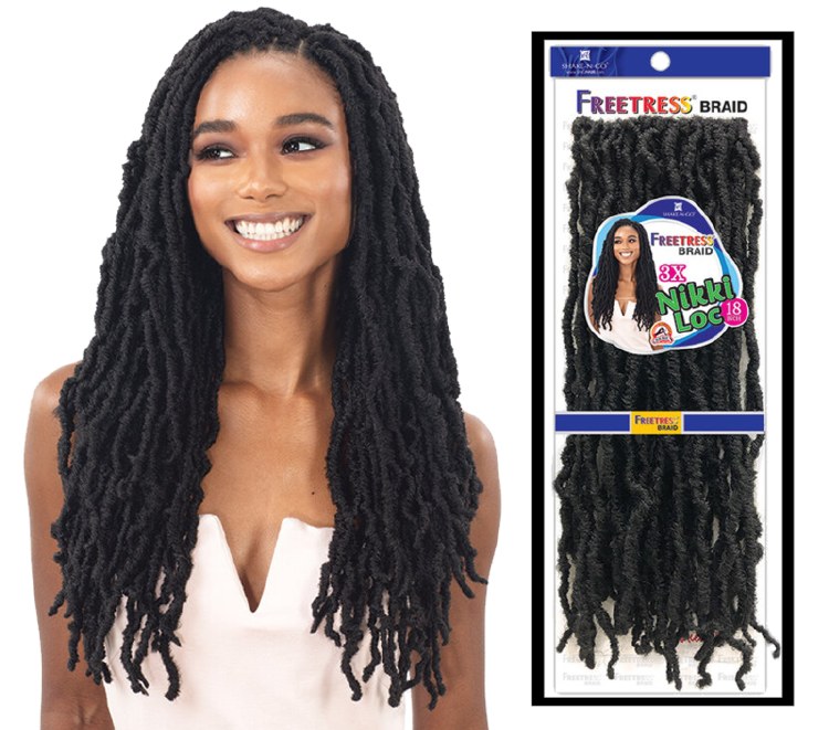 FreeTress Braid 3x Nikki Loc 18 Inch - # T530