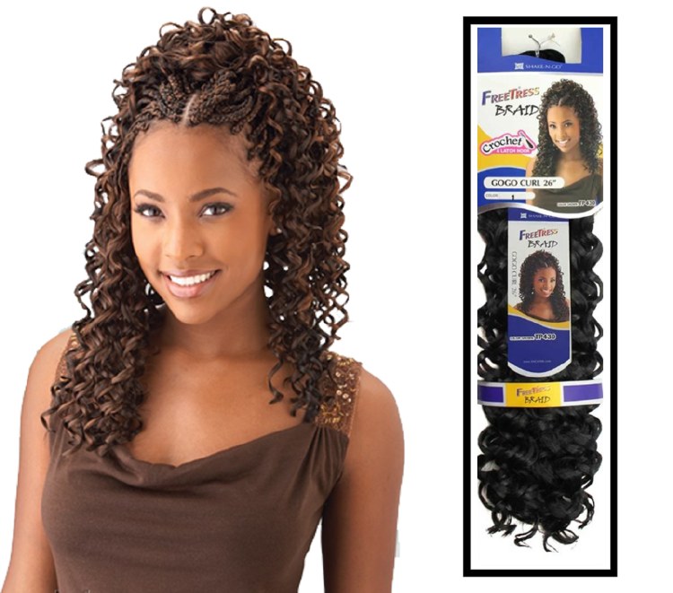 FreeTress Braid Gogo Curl 26 Inch - # TT27