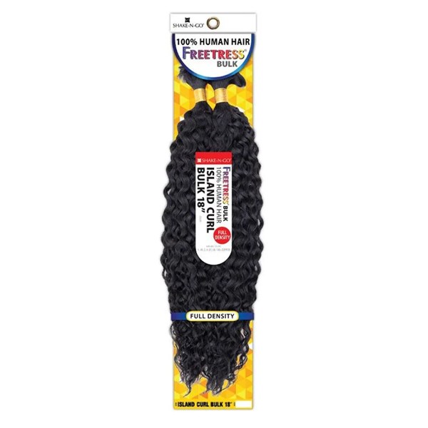 FreeTress Island Curl Bulk 18 inch - # 1