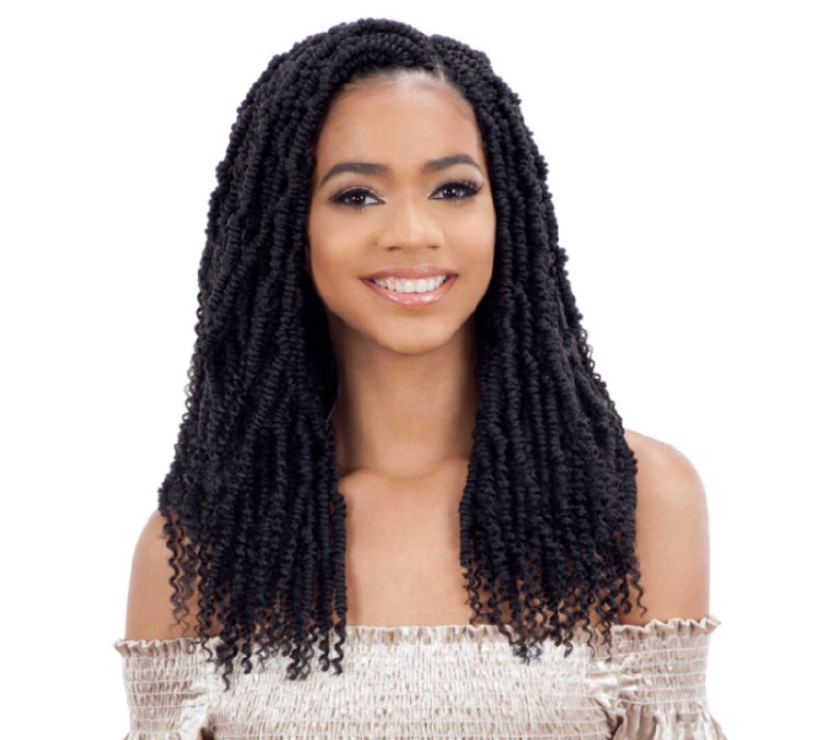 Glance Braid 2x Bomb Twist 14 Inch - # TGREY