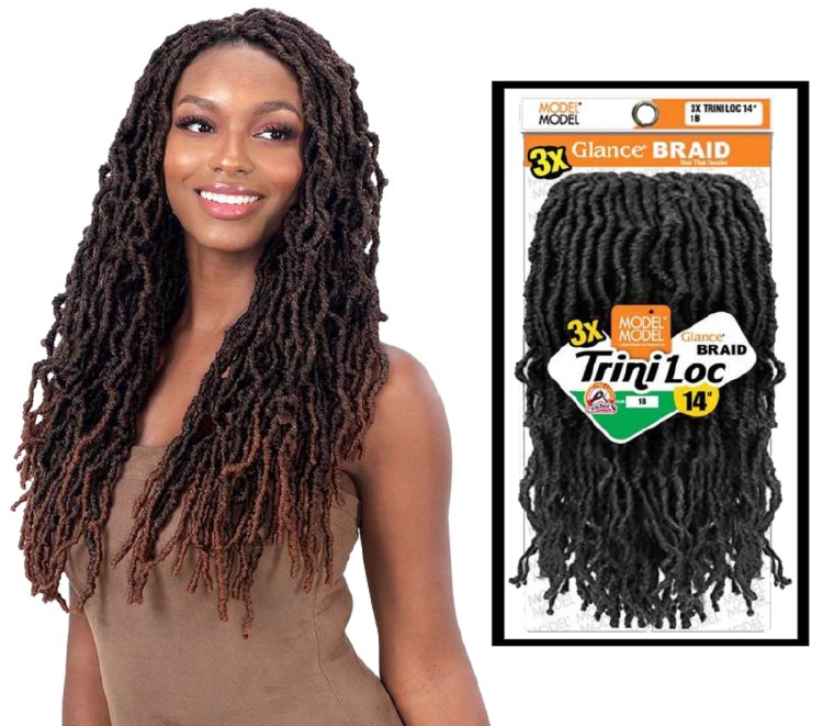 Glance Braid 3x Trini Loc 14 Inch - # T530