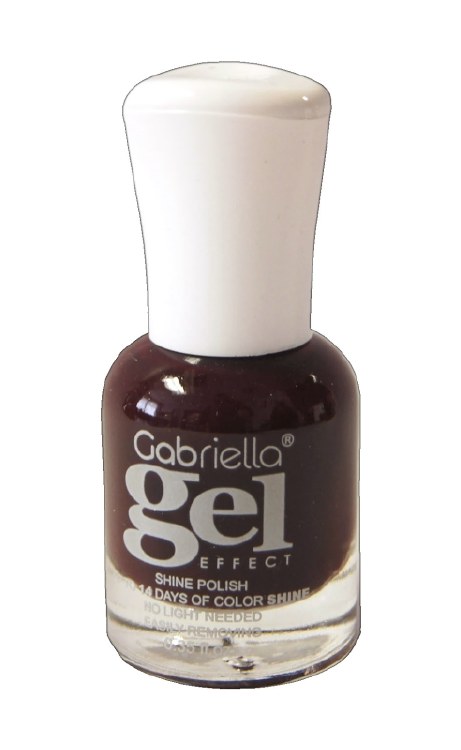 Gabriella Gel Type Nail Polish #ING033 Plum