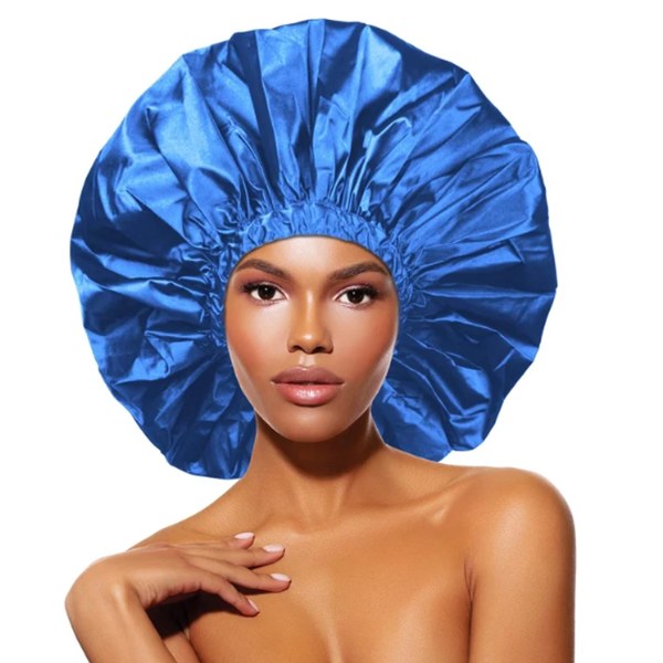 Glam Shower & Conditioning Silky Satin Cap Jumbo #26334 - Assorted Color