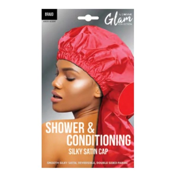 Glam Shower & Conditioning Silky Satin Cap #26336 - Assorted Color