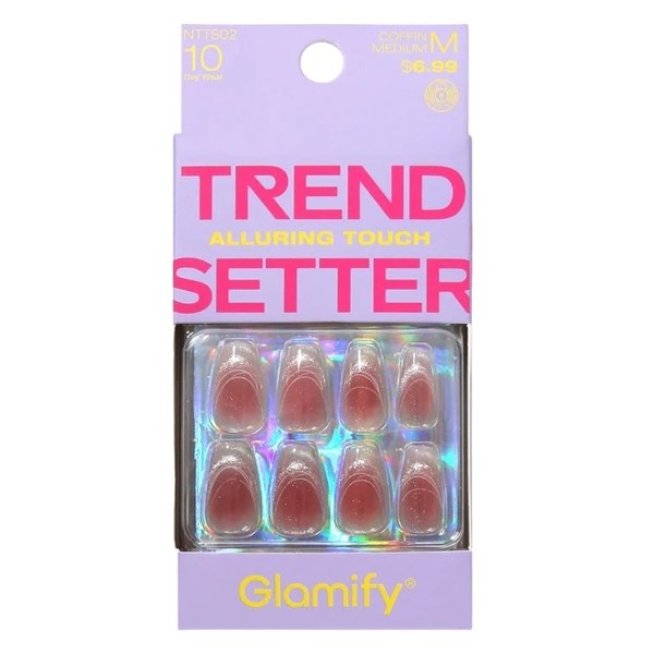 Glamify Trendsetter Press on Nails #NTTS02 - Coffin Medium