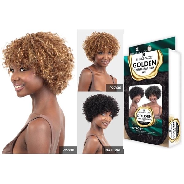 Golden Premium Full Wig - Stacey - # P27/30