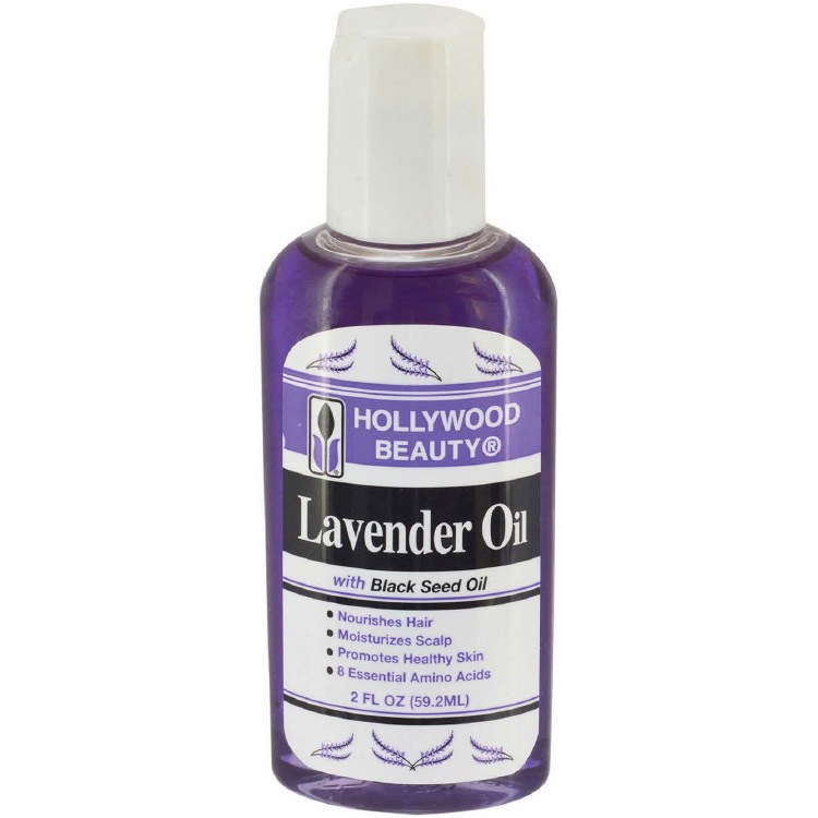 Hollywood Beauty Lavender Oil with Black Seed Oil 2oz