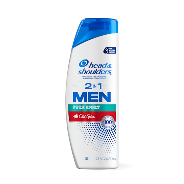 Head & Shoulders Mens 2in1 Shampoo+Conditioner 12.5oz - Pure Sport