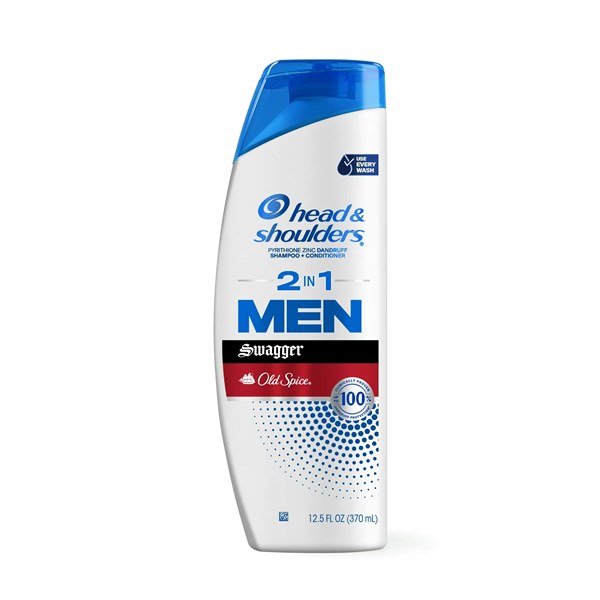 Head & Shoulders Mens 2in1 Shampoo+Conditioner 12.5oz - Swager