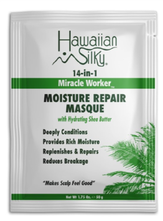 Hawaiian Silky 14-in-1 Miracle Worker Moisture Repair Masque 1.75oz Packette