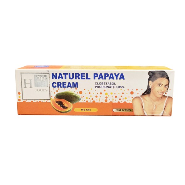 H20 Natural Papaya Lightning Cream Gel - 50g