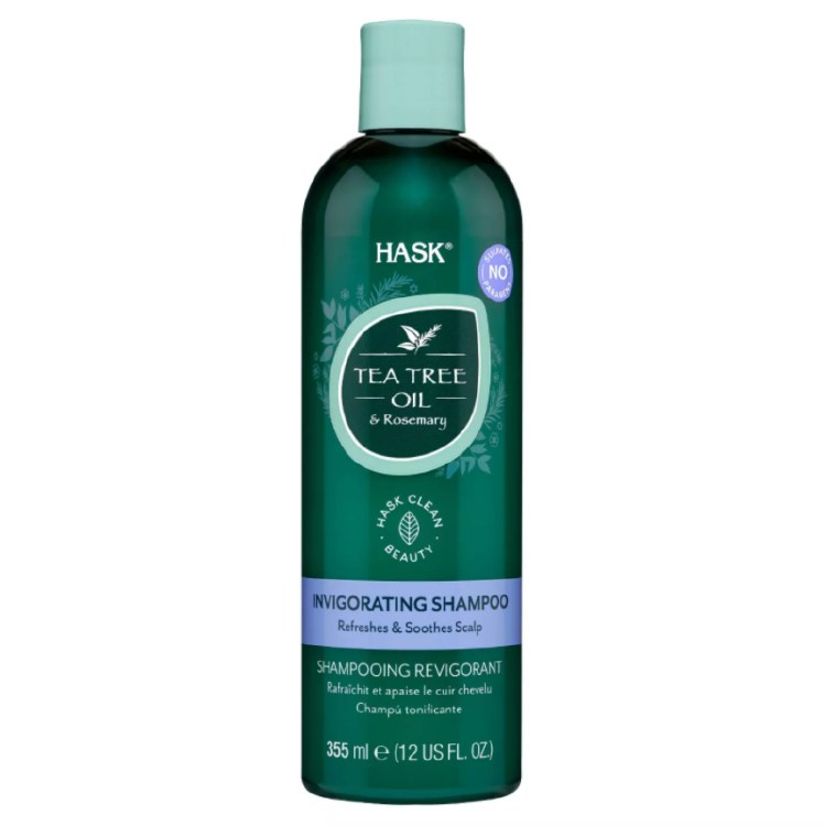 Hask Tea Tree & Rosemary Oil Scalp Care Shampoo 12oz