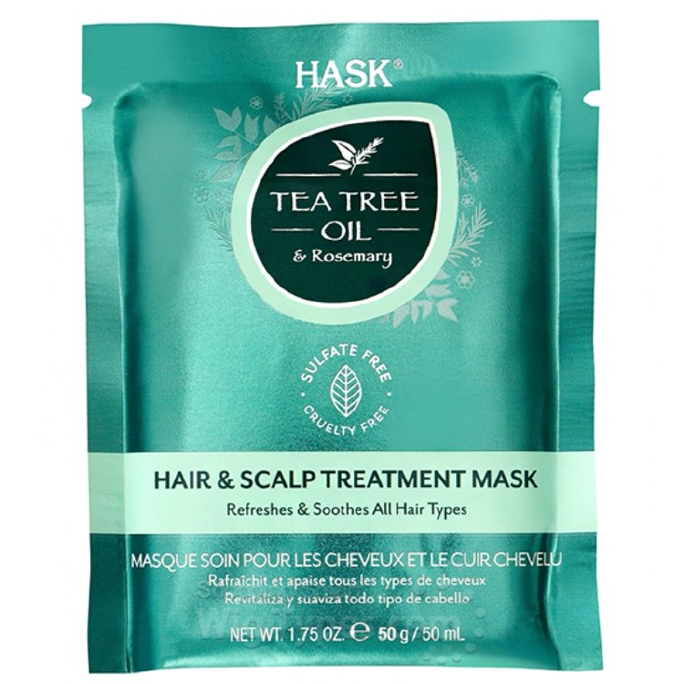 Hask Tea Tree Oil & Rosemary Hair Scalp Treatment Mask 1.75oz