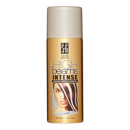 High Beams Intense Temporary Spray-On Hair Color #60 Silver 2.7oz