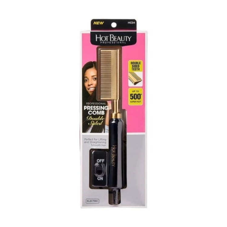 Hot Beauty Professional Double Sided Pressing Comb HC04