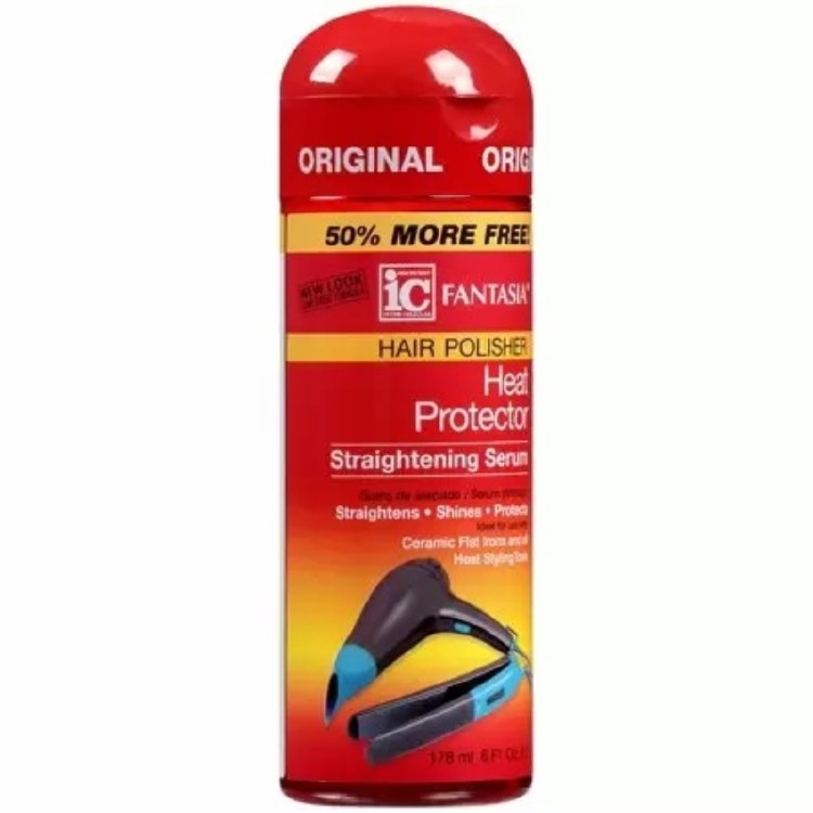 Fantasia High Potency IC Original Heat Protector Straightening Serum 6oz