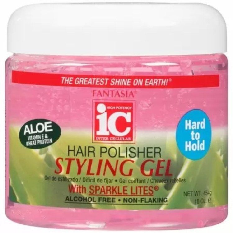 Fantasia IC Hard to Hold Styling Gel Hair Polisher 16oz