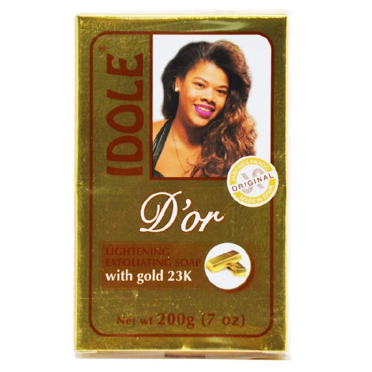 Idole D'or Lightening Exfoliating 23k Gold Soap - 200g