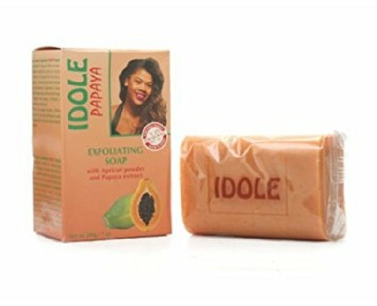 Idole Exfoliating Soap - Papaya - 200g