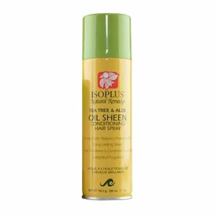 Isoplus Natural Remedy Tea Tree & Aloe Oil Sheen Conditioning 7oz