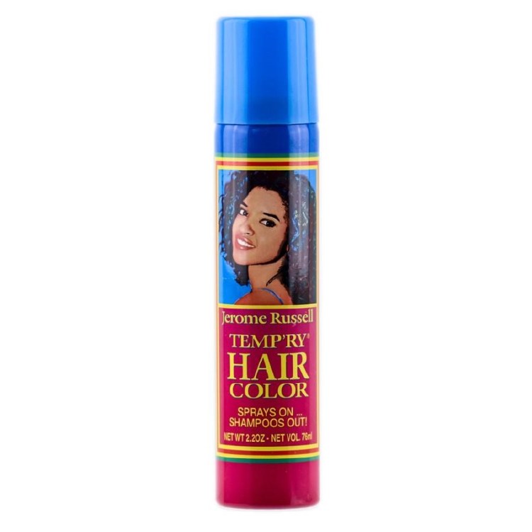 Jerome Russell Temporary Hair Color Spray 2.2oz - Burgundy