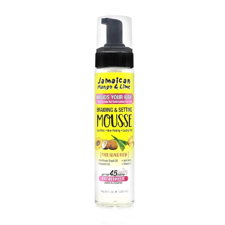 Jamaican Mango & Lime Braiding & Setting Mousse 8oz