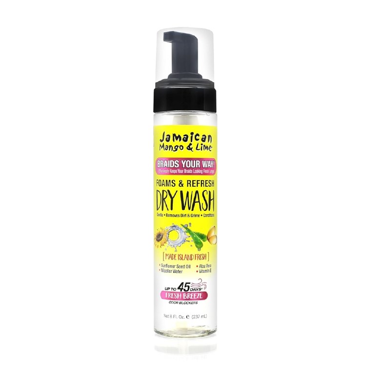 Jamaican Mango & Lime Foams & Refresh Dry Wash 8oz