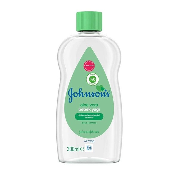 Johnson's Baby Oil 300ml - Aloe Vera