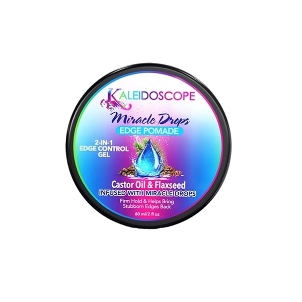 Kaleidoscope Miracle Drops Edge Pomade 2 in 1 Edge Control Gel 2oz