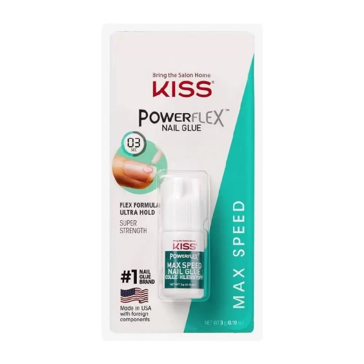 Kiss PowerFlex Maximum Speed Nail Glue 0.10oz #BK139