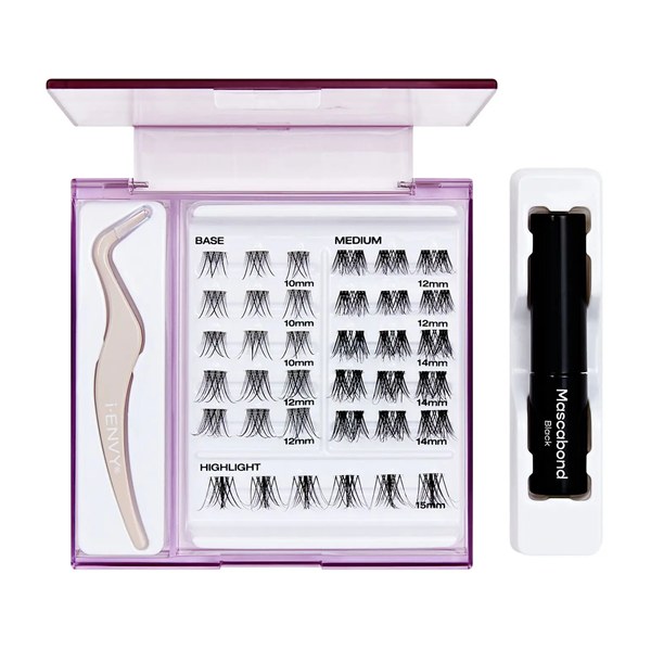 Kiss i-Envy Cluster Palette Under Lash Kit #CCK01 - Light