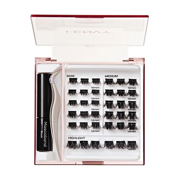 Kiss i-Envy Cluster Palette Under Lash Kit #CCK06 - Dark Cat Eye