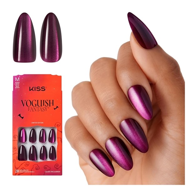 KISS VOGUISH Fantasy Holloween Press on Nails #FV27HX