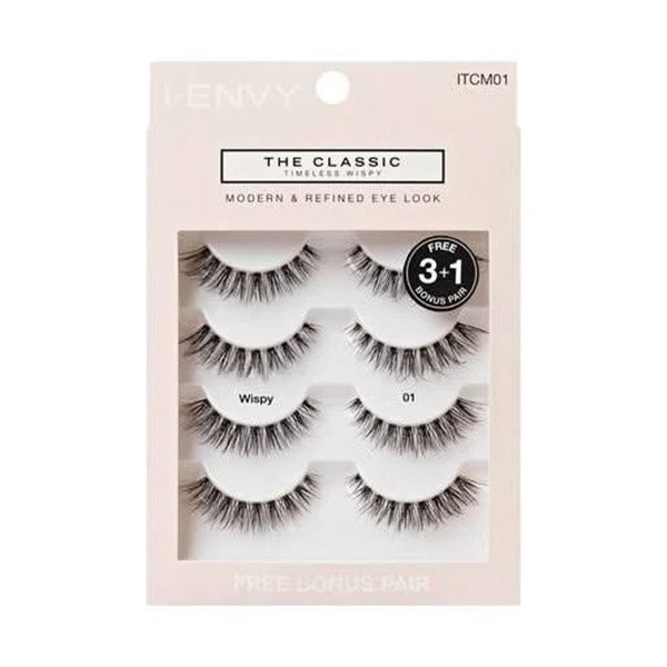 Kiss I Envy 3D Eyelashes Collection Multi Pack #ITCM01