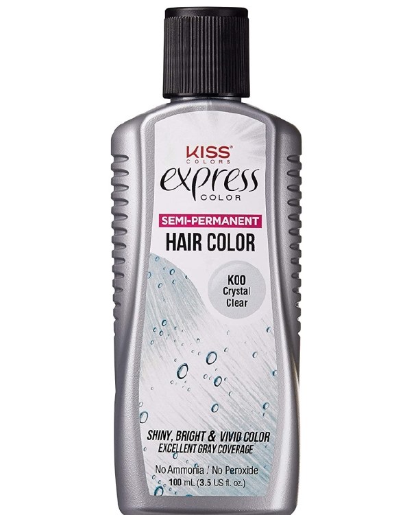 Kiss Express Color Semi-Permanent Hair Color - Crystal Clear #K00