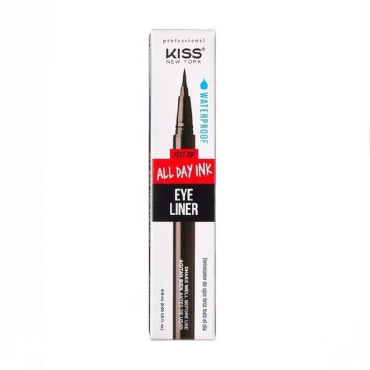 Kiss New York All Day Ink Eyeliner - KD01 - Blackest Black