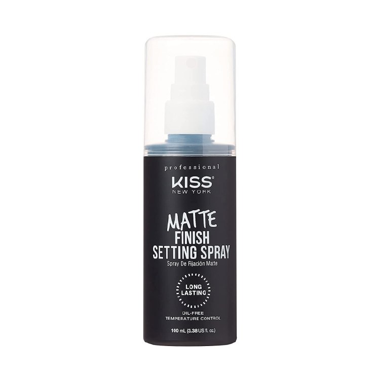 Kiss New York Matte Finish Setting Spray Oil Free Temperature Control 3.38oz