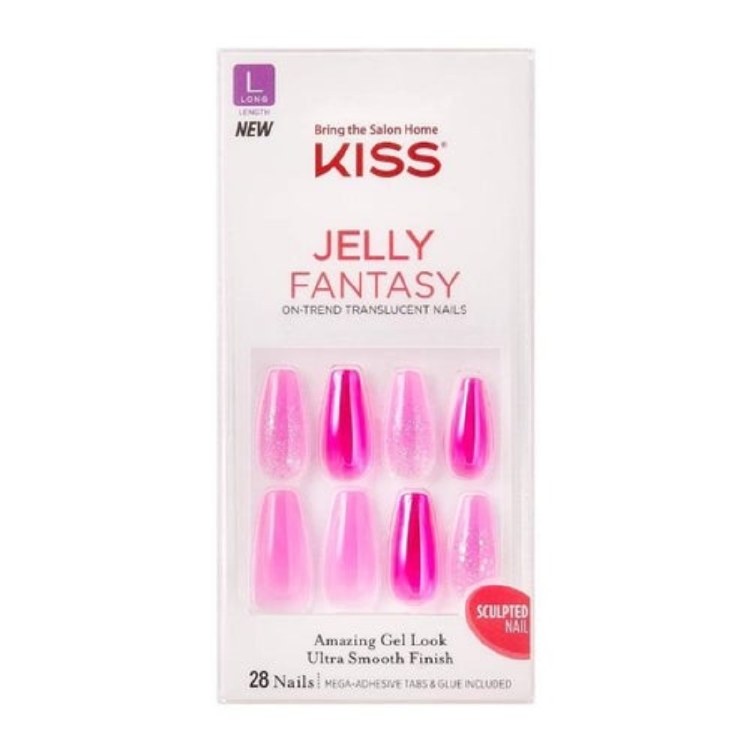 Kiss Jelly Fantasy Translucent Nails - KGFJ02