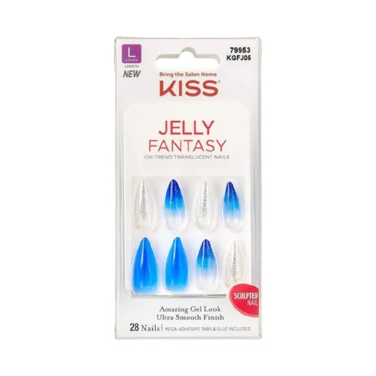 Kiss Jelly Fantasy Translucent Nails - KGFJ05